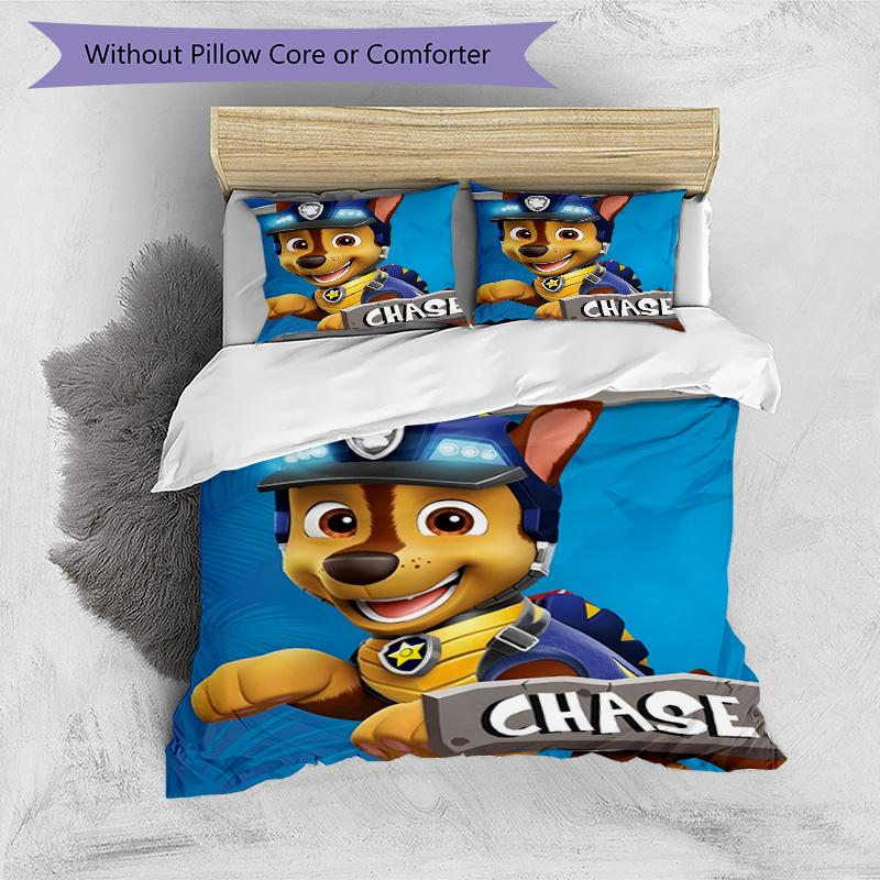 3pcs Paw Paw29 Design Cover Set - HD Printed Bedding with 1 Cover and 2 Pillowcases - Perfect for Home and Dorm Decor