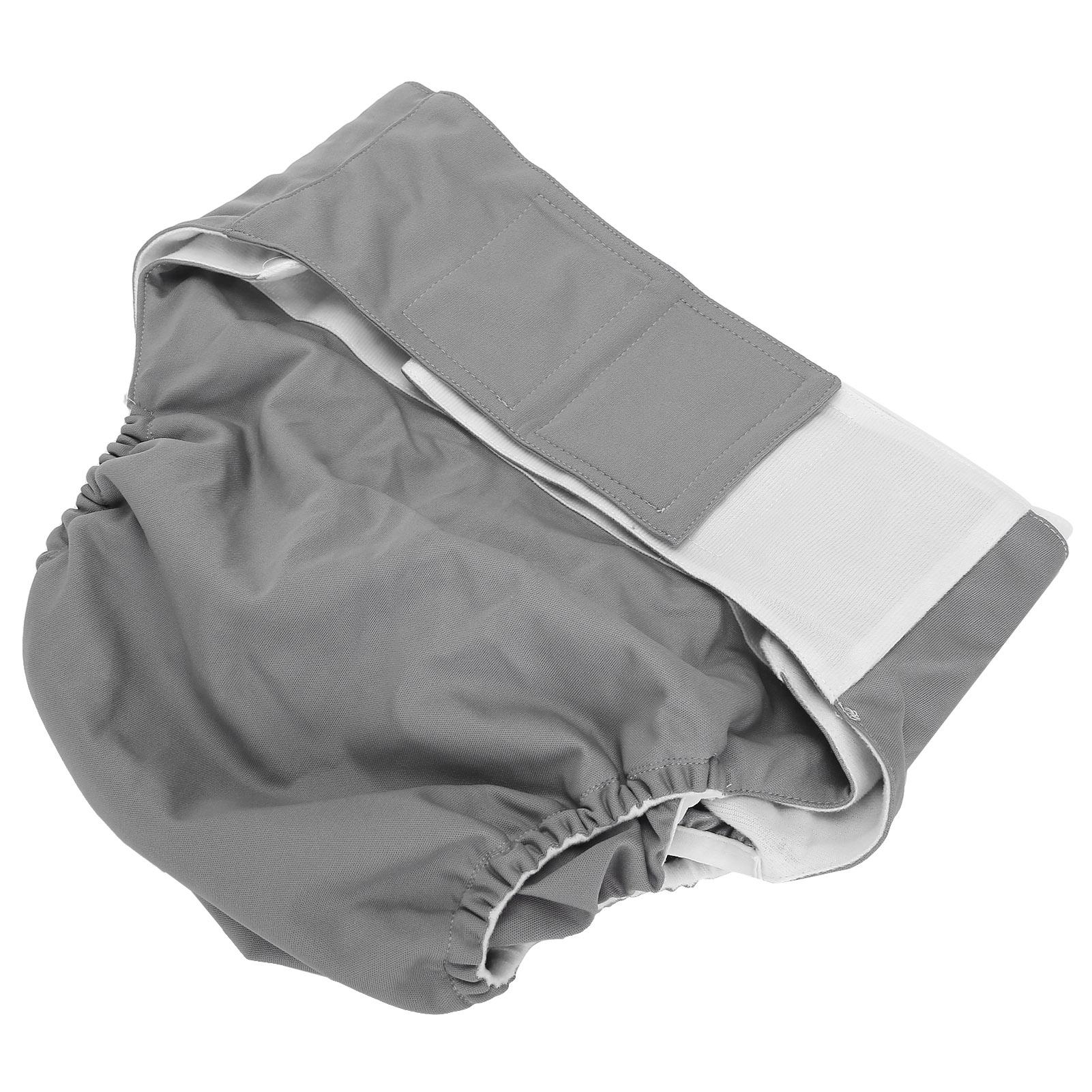 

Подгузник для взрослых, моющийся из ткани, водонепроницаемый, дышащий, для пожилых людей, страдающих недержанием, 66,7 см–110,0 см 2-3.3 feet