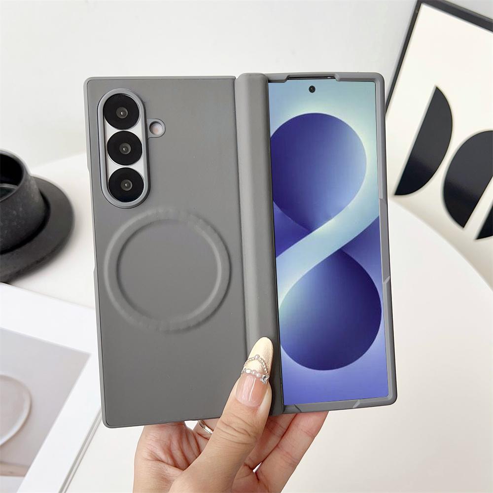 For Samsung Galaxy Z Fold 8 Ultra Hinge Protection for Magsafe Magnetic Phone Case No Screen Protector Film Fold8 Ultra Cover