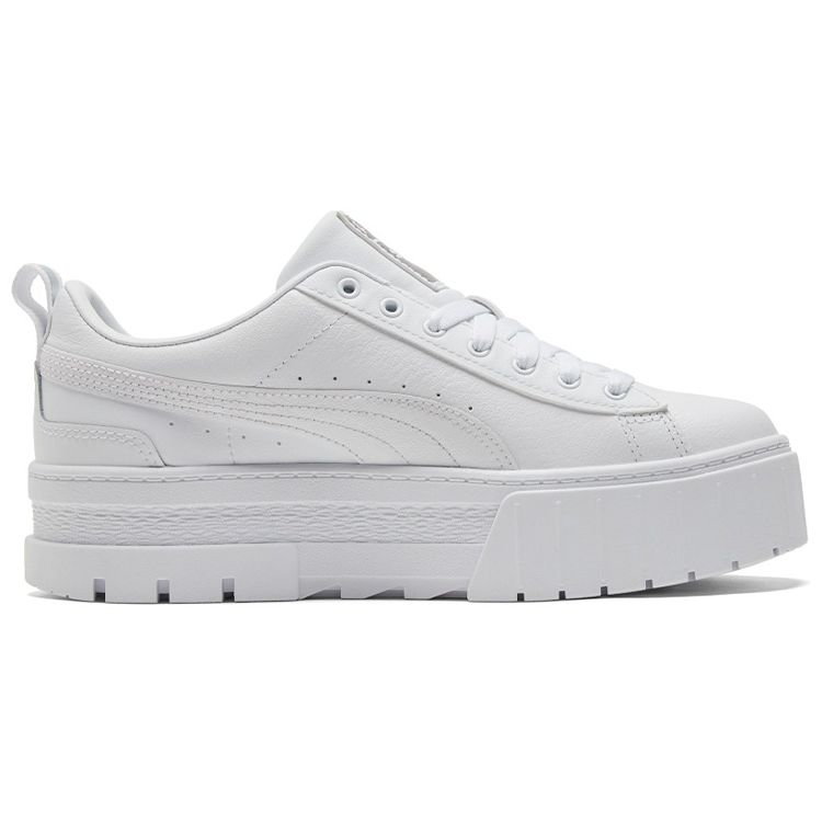 Puma Mayze Lth Iridescent Sneakers Women Sneakers White 387269-01