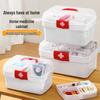 Family First Aid Kit: Large Capacity Multi-Layer Medicine Storage Box for Household and Children