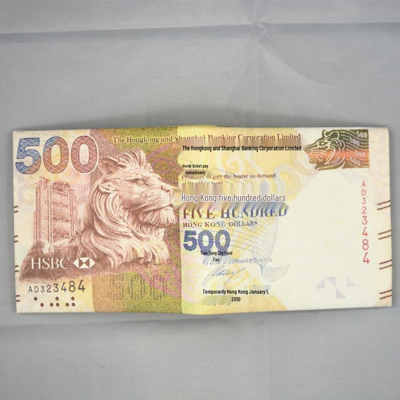 Unisexová krátká peněženka s kreativními vzory měn z různých zemí