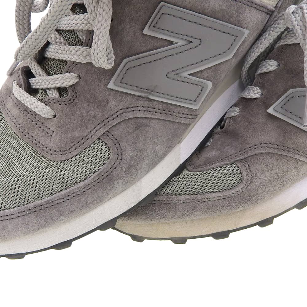 New Balance Men's Suede Low-Top Sneakers, Size 11.2" (OU576PGL) Shoes 10 1/2 grayUsed