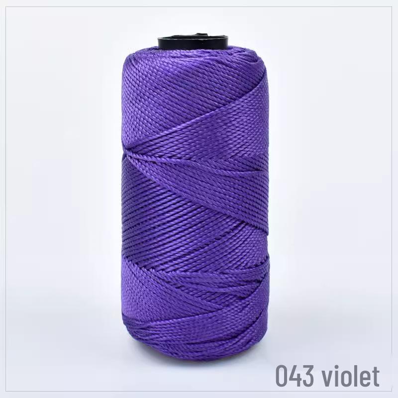 Chunky Wool & Ice Silk 3-Ply Yarn for DIY Crochet: Hand-Knitted Bag, Summer Hat, Shoes, and Seat Cushion