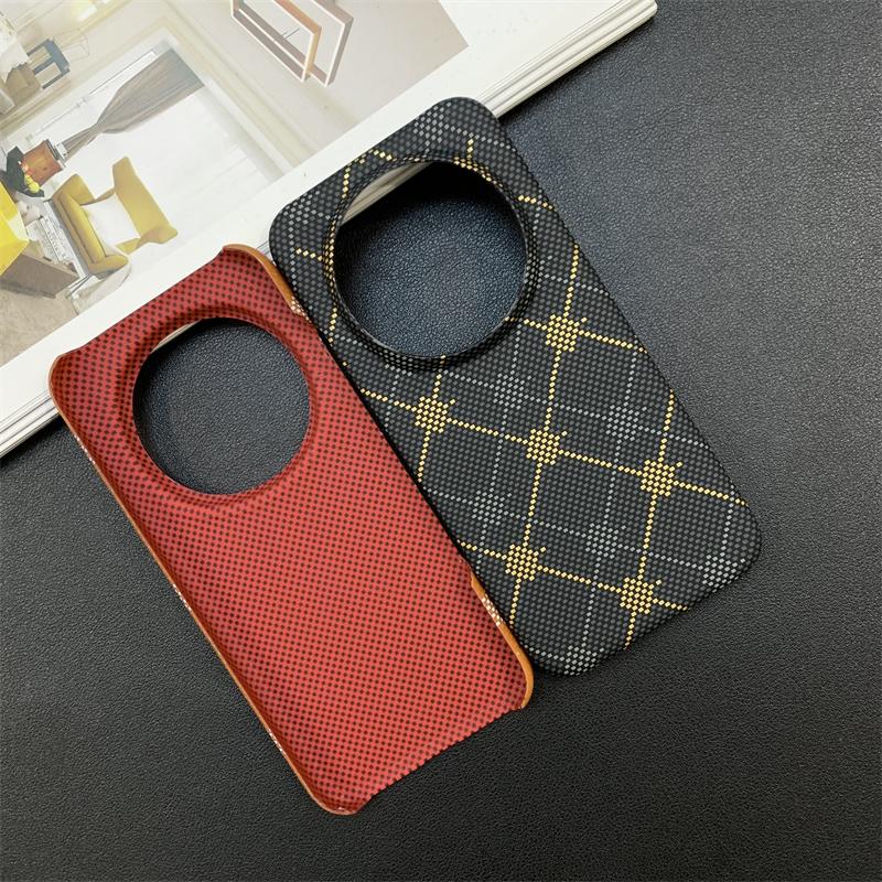 For Xiaomi Mi 17 Ultra Case Fashion Hard PC Carbon Fibre Slim Protective Back Cover For Xiaomi Mi 17 15 14 Ultra 17Pro Max Shell