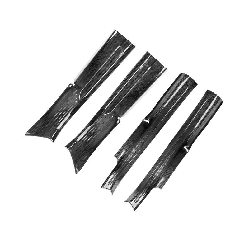 Stainless Steel Door Sill Strips for 2017-2023 Skoda Kodiaq