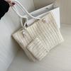 Fashion Large Capacity Straw Tote Bag Designer Women Handbags Handamde Woven Summer Beach Bag Casual Bali Big Purse