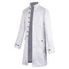 Halloween cos men's cos clothes medieval clothes men's jackets trench coat medium and long retro stand-up collar