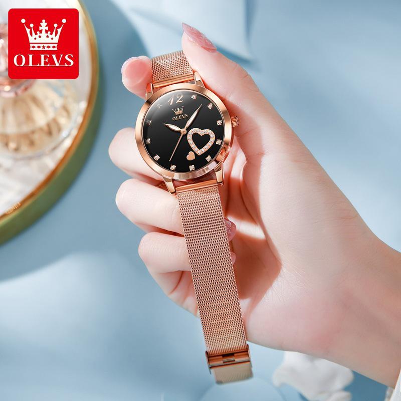 2025 Olis Сетчатый Браслет Водонепроницаемые Кварцевые Женские Часы - Горячий Продавец TikTok