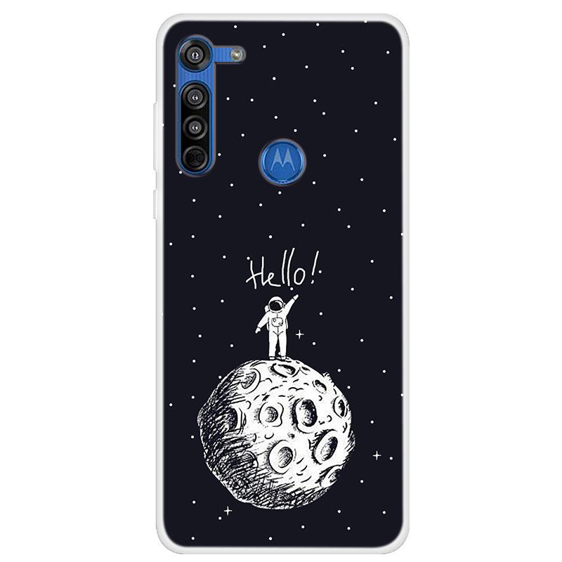 Moto G8 Power Kılıfı Yumuşak Silikon Arka Kılıf Motorola Moto G8 Plus Telefon Kılıfı İçin Moto G8 Power Lite G 8 G8+ Sevimli Kapaklar