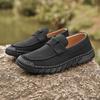 38-46 Handgefertigte Leder Herrenschuhe Lässige Spaltleder Schuhe Herren Slipper Komfortable Laufschuhe Fahrschuhe Mokassins Herren Flache Schuhe