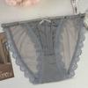 Bow Underwear for Women Low Waist Mesh Briefs Summer Lace Panties  Lady