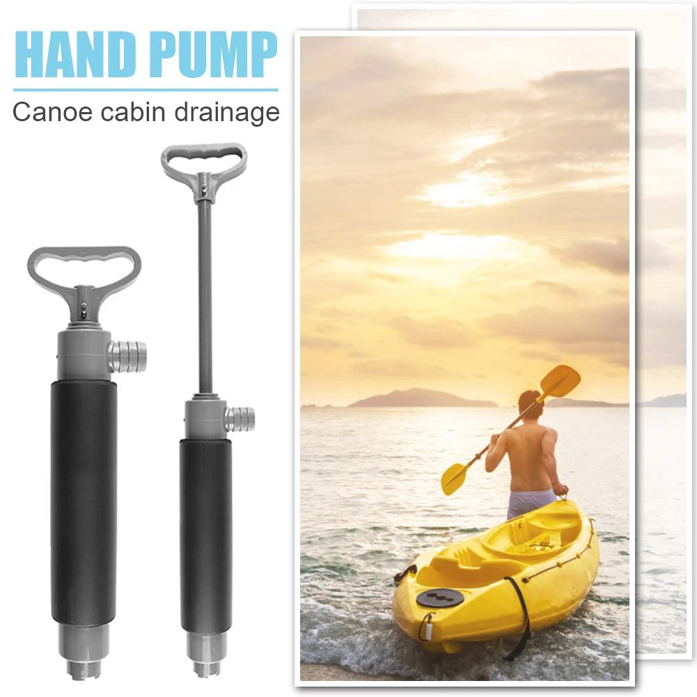 Kayak Manual Bilge Pump Hand Tool for Canoes & Boats Water Sports Rescue Supplies