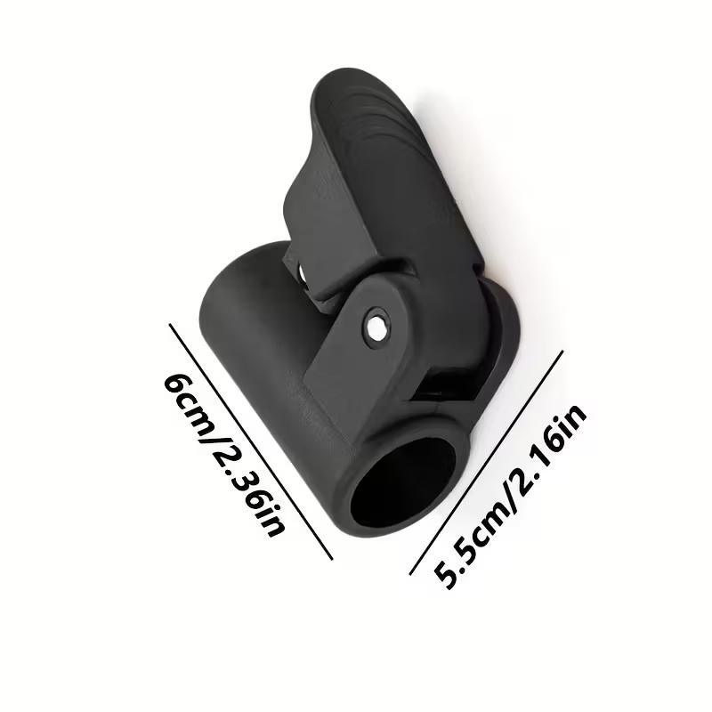 2Pcs Clamp Plastic Tent Clamp Fastener Adjustable for 22-25mm Poles for Canopy Caravan Awning Annexe Poles Accessories Clips