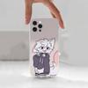 C-Cute  B-Boykisser  Phone For iPhone 14,13,12,11,17,16,15,Pro,X,XS,XR,SE,Max,Plus,Mini Transparent Soft Cover