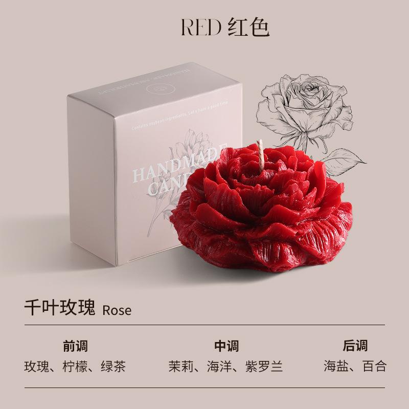 Scented Candle Camellia Premium Fragrance Ornament