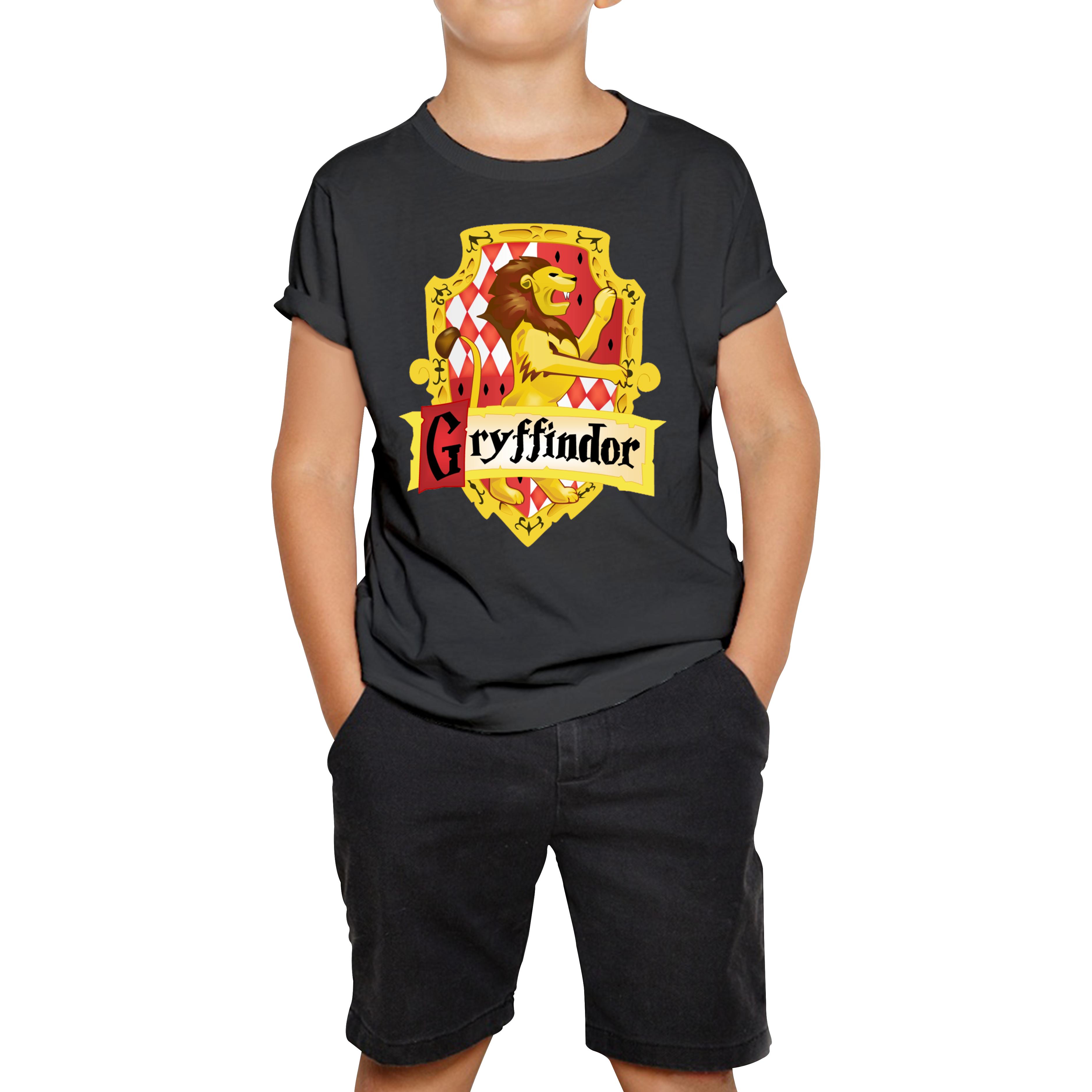 Gryffindor Logo Harry Potter Kids T Shirt 150
