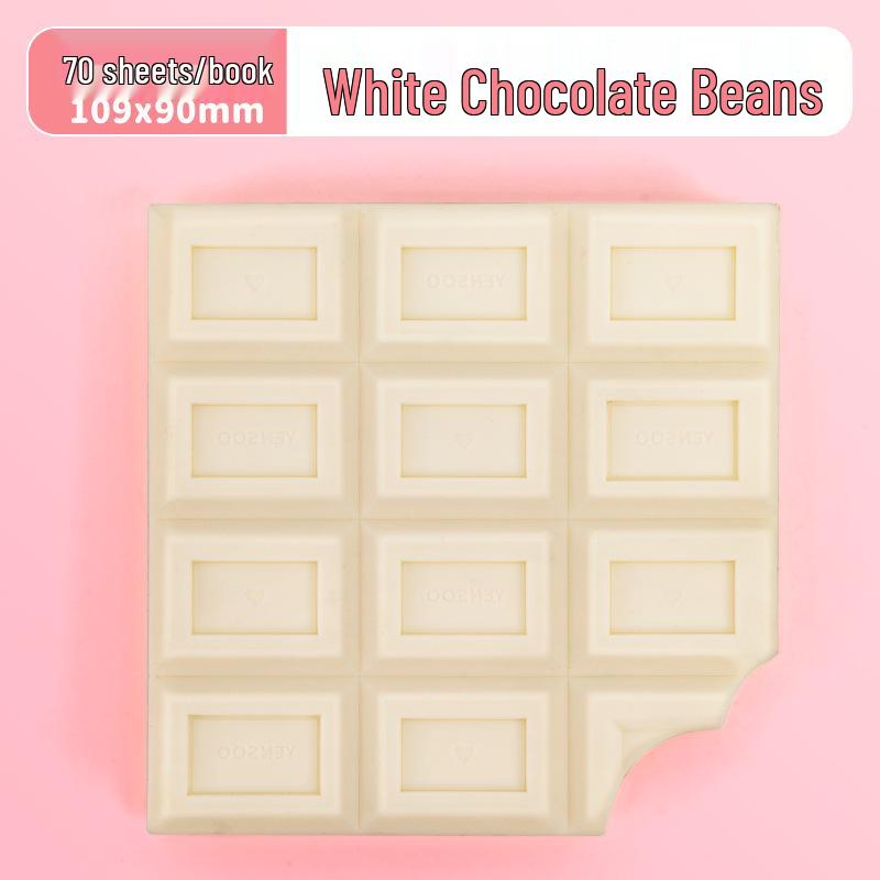 Yan She Strawberry-Shaped Sticky Notes: Creative, Irregular, Tearable, Portable Notepad for Students