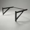 WallMounted Pullup Bar Triangular Support Arms Metal Welded Bracket Fitness Equipment for