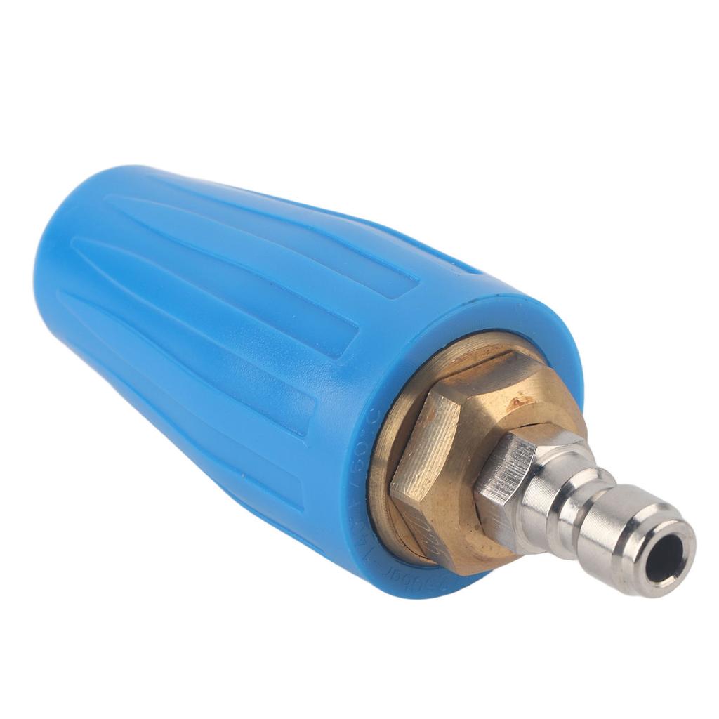 Turbo Rotary Rotating Nozzle Fr Pressure Washer 1 4  Fast Connect 3600PSI Hole Diameter 025