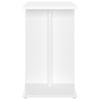 Side Table White 50 x 30 x 50 cm Engineered Wood