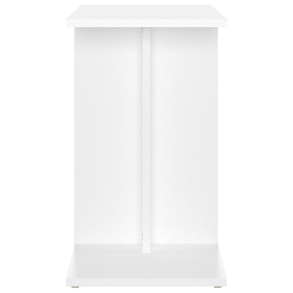 Side Table White 50 x 30 x 50 cm Engineered Wood