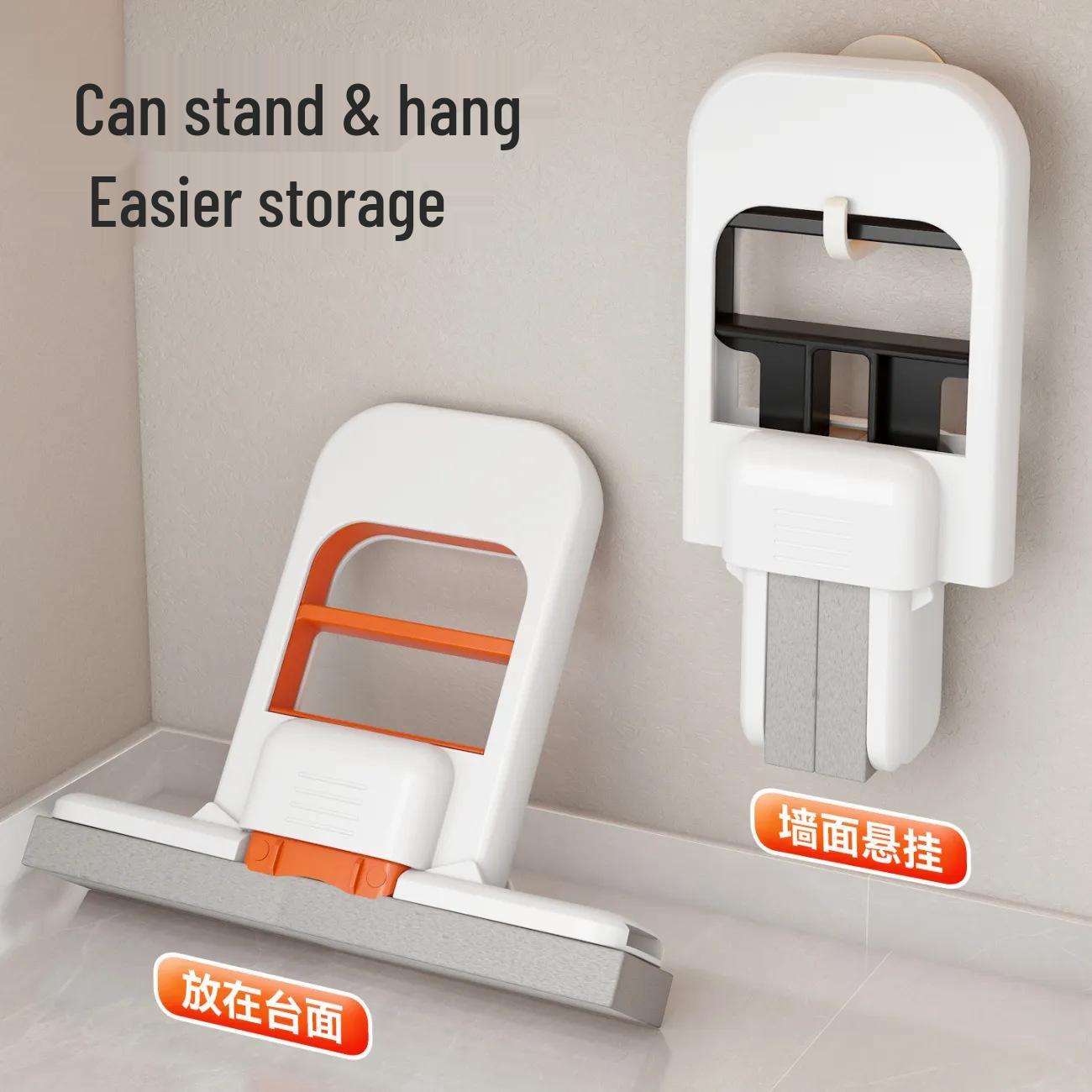 Dual-Use Wet & Dry Spray Mop for Home, Hands-Free Cleaning, Indoor Sponge Mop