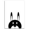 Canvas Print, Contrast Hare