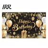 Double-sided Printed Banner Happy Birthday Backdrop, Party Photo Background Cloth for Celebration, Decorative Bunting Flag Decor Kids Women, Supplies