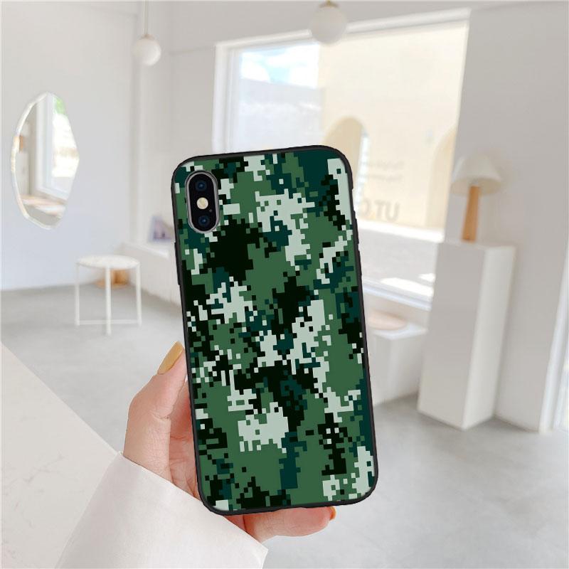

CJ22 Camouflage Art Soft Shell Phone Case for Samsung Galaxy Note 10 20 S23 S24 S25 Ultra FE Plus Edge Lite A02S A35 A07 A17 Galaxy S25+