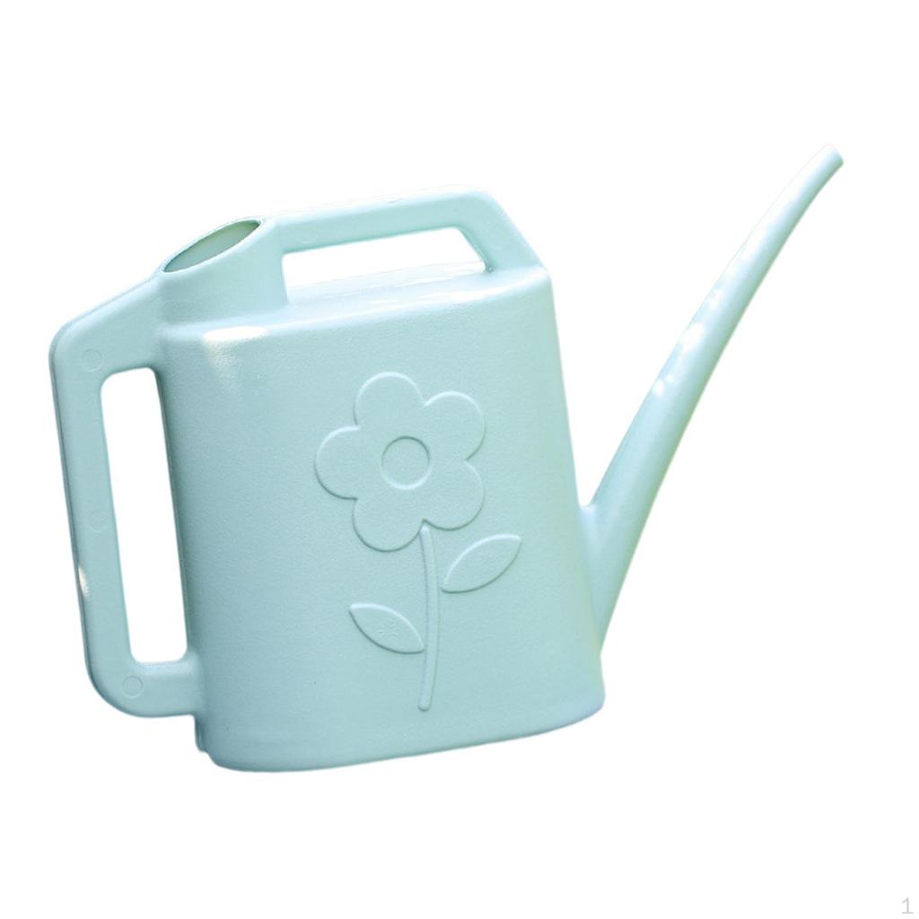 4L Watering Can for Indoor Plants with Handle, Large Capacity, Long Spout, Flower Can,