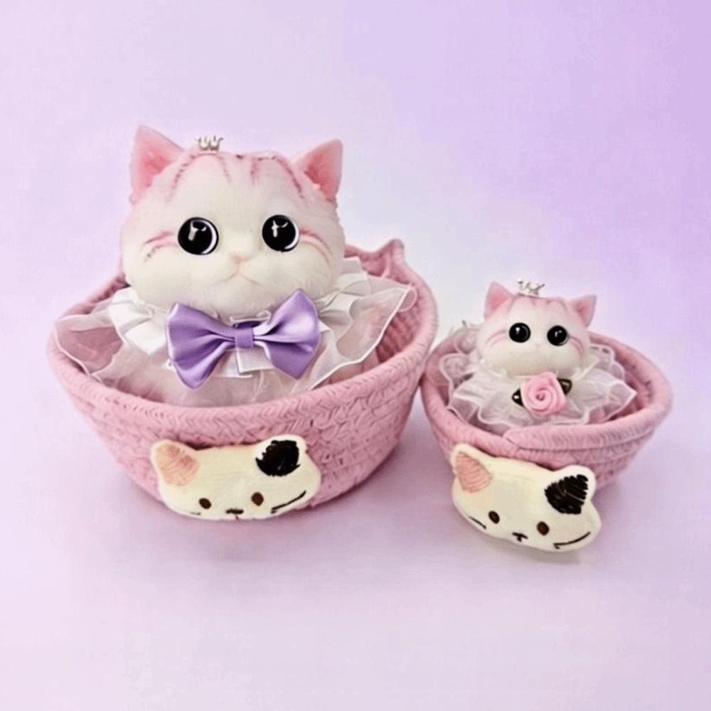Soft Rubber Squeeze Toy Simulated Cat Anxiety Relief Toy New Slow Rebound Doll Birthday Gift