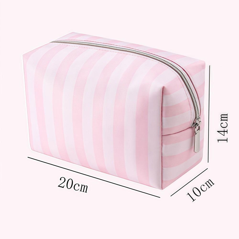 Large Capacity Handheld Makeup Bag Oxford Cloth Minimalist Style Cosmetic Storage Bag Travel Design Portable Wash Bags