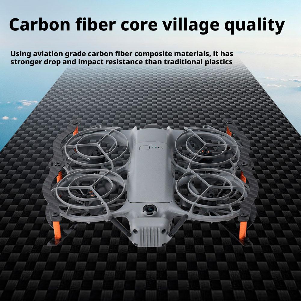 For DJI NEO 2 Anti-collision Protector Bumper Bar Propeller Guard Anti-drop Carbon Fiber Armor Protection Drone Accessories