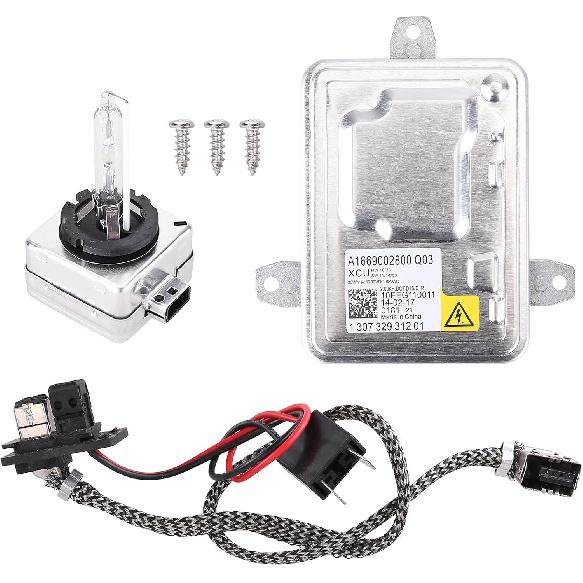 HID Xenon Headlight Ballast Control Unit Module w/ D1S Bulb Compatible for Cadillac XTS Cadillac CTS 2014-2019 AL 2008-2017 130732926301 for Camaro
