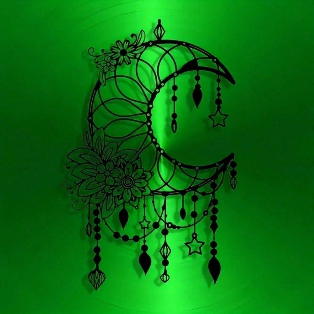 Metal Wall Art for Living Room Modern Home Decor Indoor Sculpture Replica