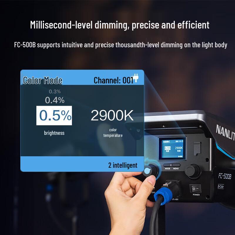 NANLITE FC-500B Professional LED Video Light