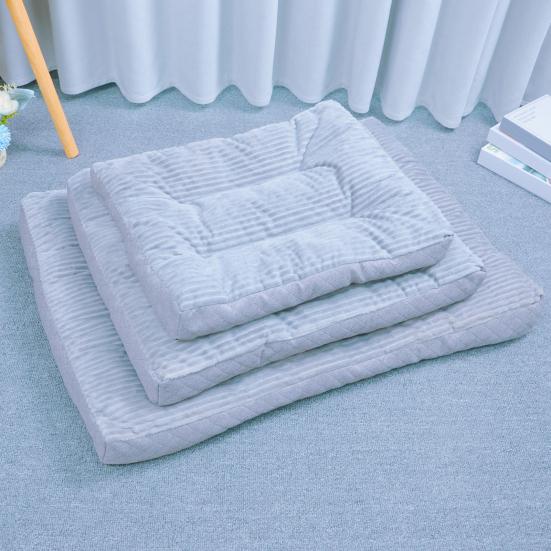 Stuffed Pet Mat Bed Warm Crate Pad Cat Sleeping Mat Machine Washable Cushion
