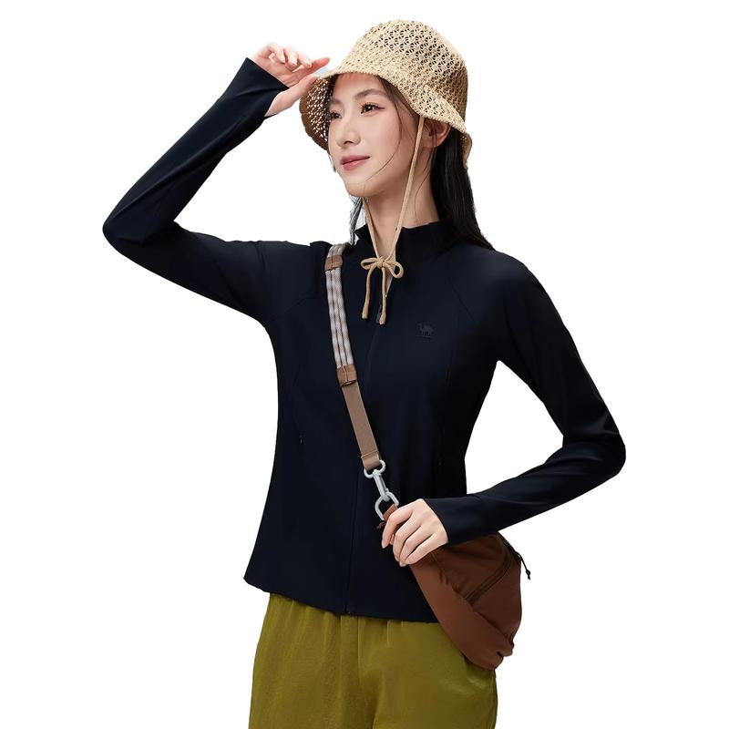 Camel Unisex Hooded Sun Protection Jacket XL