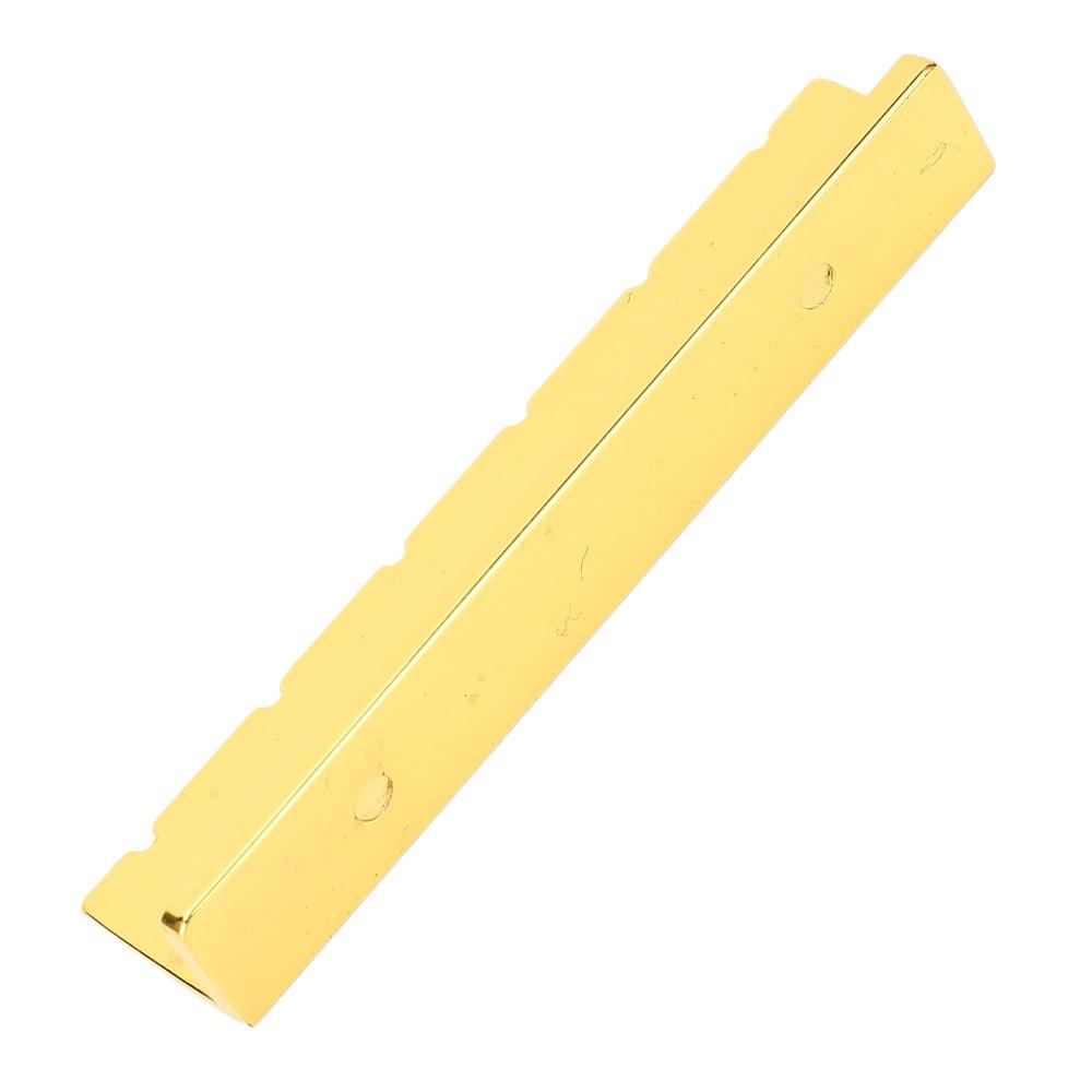 Gold Color Metal Guitar Nut Metal Guitar Replacement Parts For Acoustic Guitar