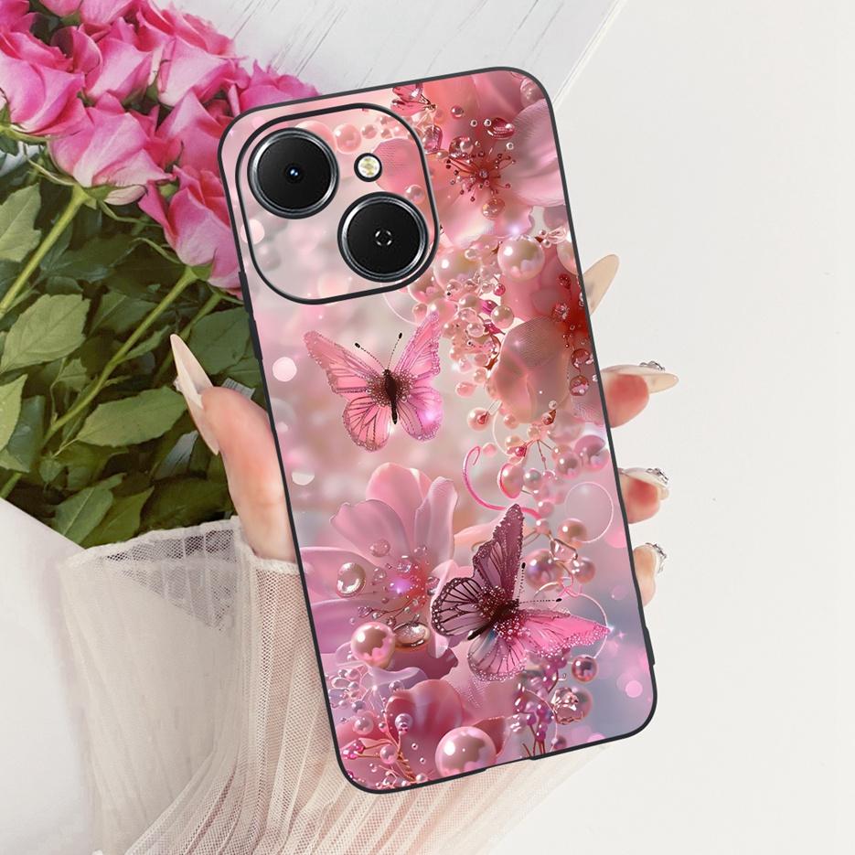 For Tecno Spark 40 Case KM5 Cute Lion Fashion Painted Cover Soft TPU Phone Cases For Tecno Spark 40C Spark40 C Back Cover Fundas