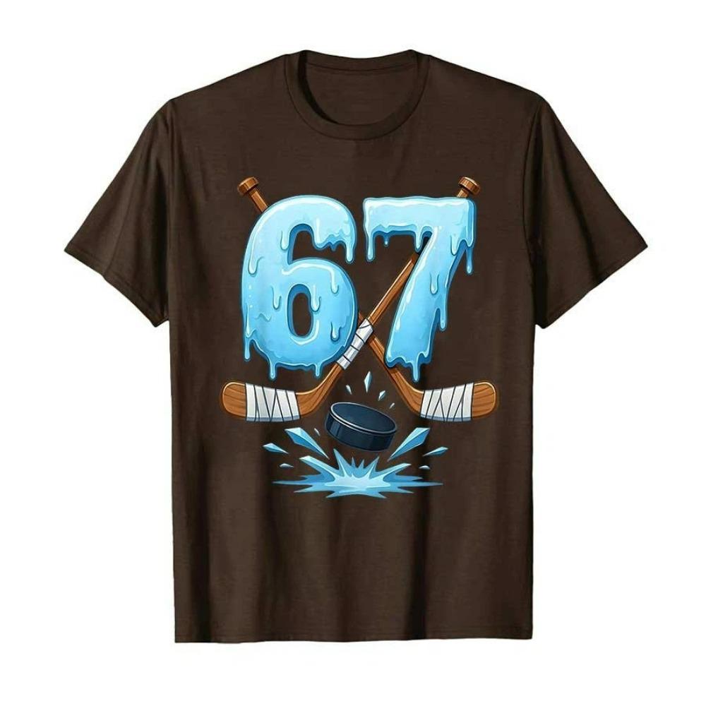 Sommer Mode 6 7 Print T-Shirt Herren Kurzarm Harajuku High Street Mode T-Shirt Mann Damen Sommer Oberteile