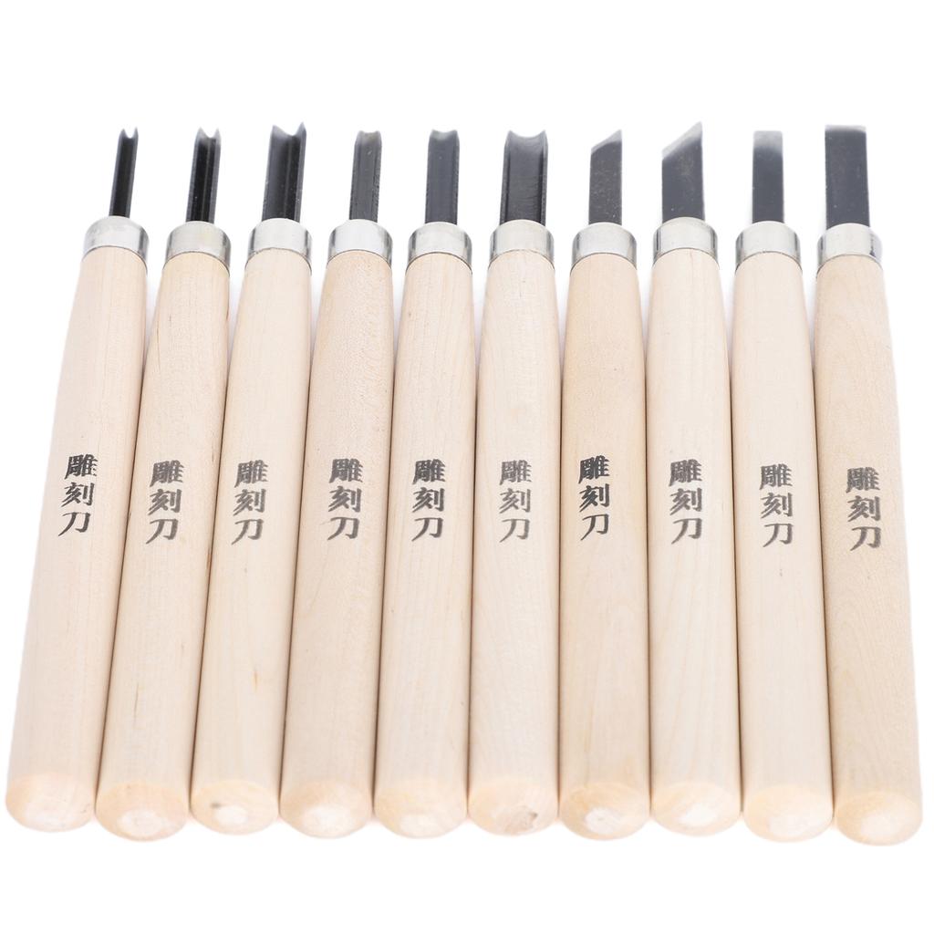 10Pcs Carving Knife Rubber Stamp DIY Stickers Engraving Pen Art Craft Cutting Supplies