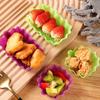 1PCS Bento Divider Cup Reusable Cake Mold Dessert Sushi Separate Storage Food Lunch Box Liner Accessories