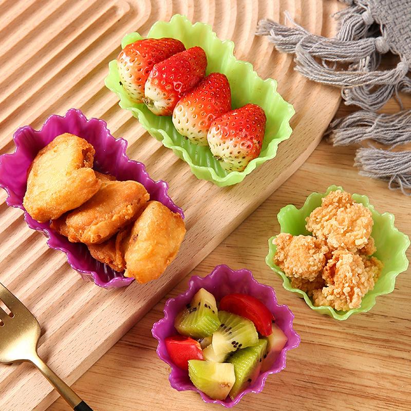 1PCS Bento Divider Cup Reusable Cake Mold Dessert Sushi Separate Storage Food Lunch Box Liner Accessories