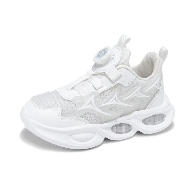

Childrens Sports Shoes New Breathable Mesh Running Shoes Anti Slip Wear-resistant Student School Casual Sneakers for Kids EU31 белый