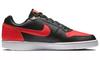 Nike Ebernon AQ1775-004 Men's Black/Habanero Red Low Top Sneaker Shoes Bred