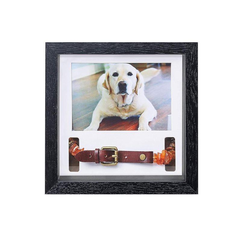 

CYCLI-Pet Picture Frame Remembrance- Dog Memorial Sentiment Frame For Loss Of Dog Gift Pet Collar Design чёрный