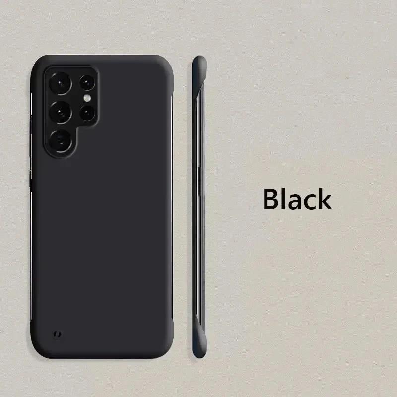Rahmenlose Dünne Skin Hartschalen-Rückseitenabdeckung Hülle An Für Samsung Galaxy S25 S23 FE S24 Ultra S21 FE S22 Plus 5G Stoßfest Fundas Coque
