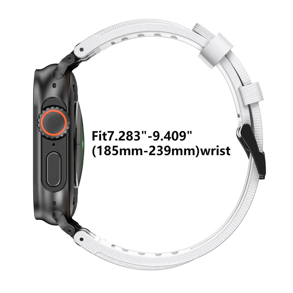 Metal+FKM Strap For Apple Watch Ultra 3/2/1 49mm 11 10 46mm Replacement Bracelet Wristband iWatch 9 8 7 6 5 SE3 45mm 44mm